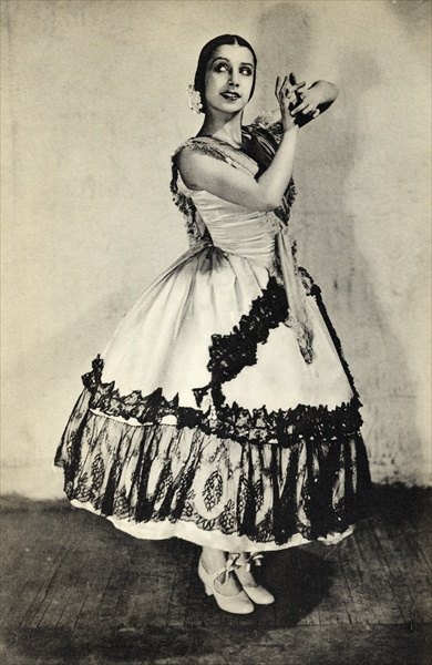 Tamara Toumanova, from ''Footnotes to the Ballet'', published 1938 (b/w photo)  od 