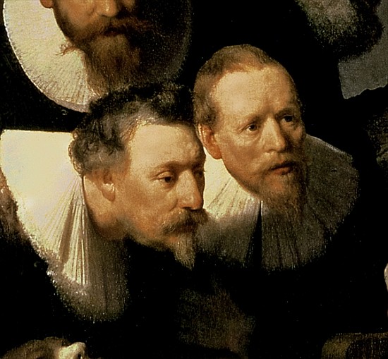 The Anatomy Lesson of Dr. Nicolaes Tulp, 1632 (detail of 7543) od 