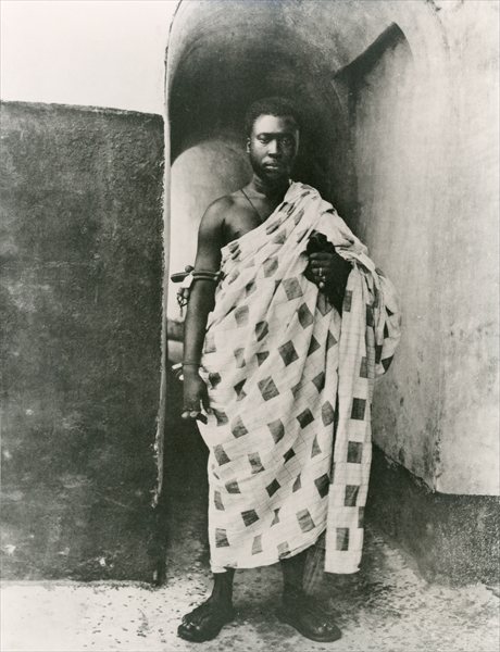 The Ashanti king; Prempeh, early twentieth century (b/w photo)  od 