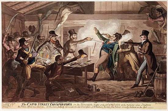 The Cato Street Conspirators, pub. G. Humphrey, 9th March 1820 od 