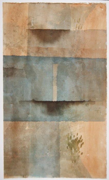 The Wall I, 1929 (w/c & wash on paper)  od 