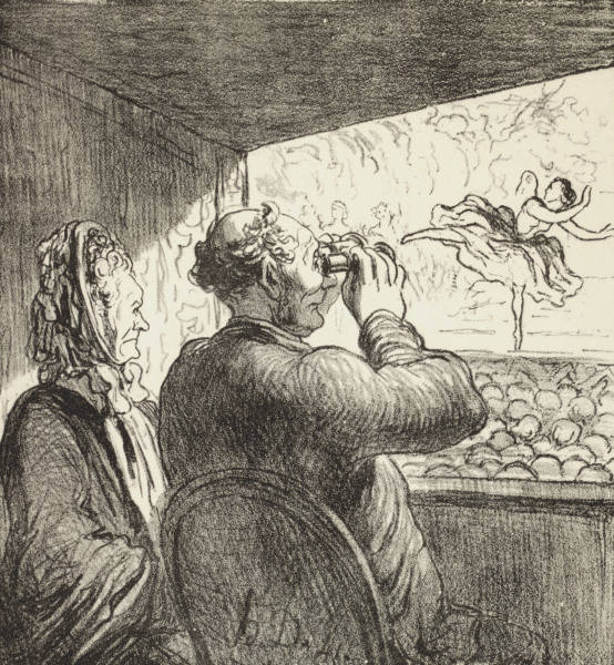 Theatre, M. Colimard.... / H.Daumier od 