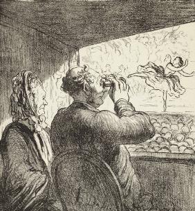 Theatre, M. Colimard.... / H.Daumier