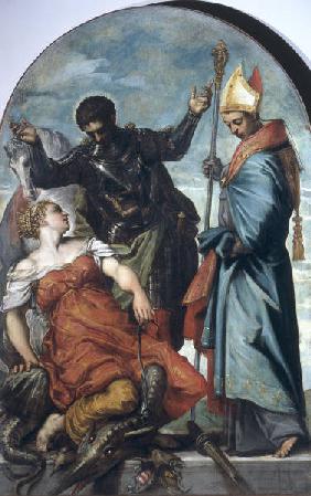 Tintoretto / Louis of Toulouse & George