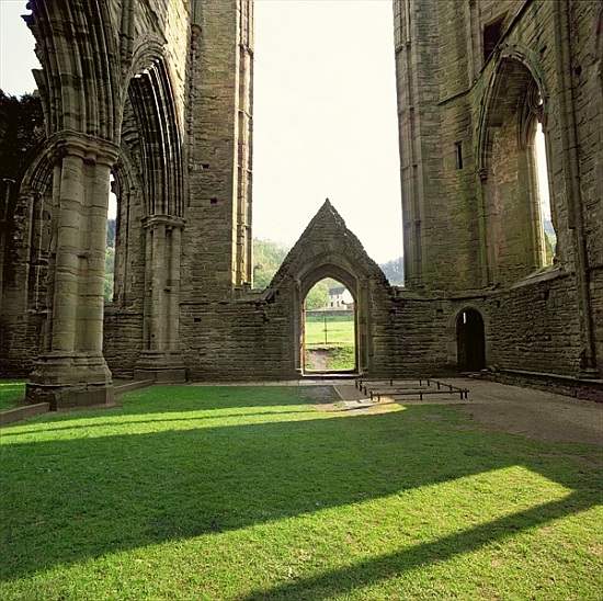 Tintern Abbey, founded in 1131 od 