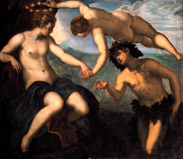 Tintoretto / Bacchus and Ariadne / 1576 od 