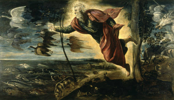 Tintoretto / Creation of the Animals od 