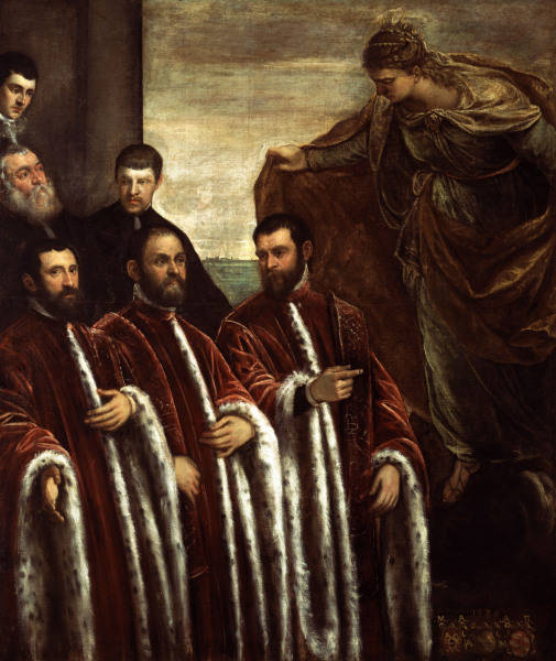 Tintoretto / Treasurers & St.Justina od 