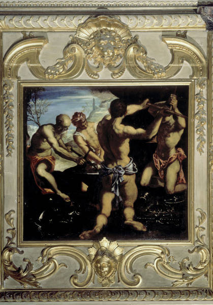 Tintoretto / Forge of Vulcan / 1576 od 