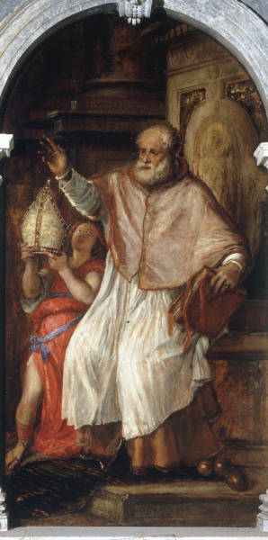 Titian / St.Nicholas / Paint./ 1563 od 