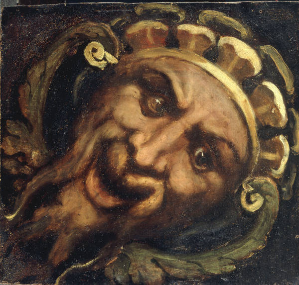 Titian / Satyr Mask / Paint./ c.1541/44 od 