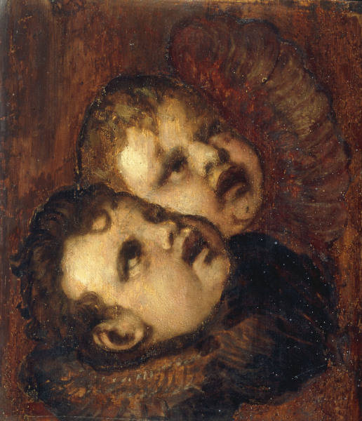 Titian / Heads of Two Angels / Paint. od 