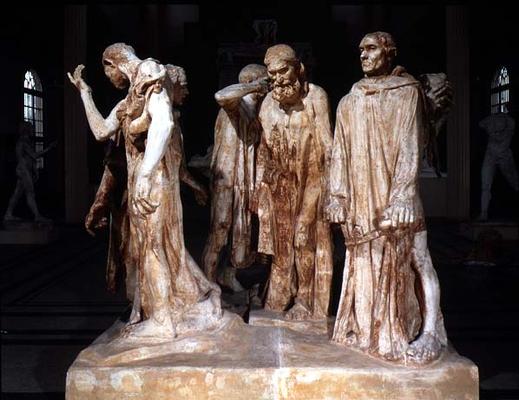 The Burghers of Calais, by Auguste Rodin (1840-1917), c.1889 (full-size plaster) od 