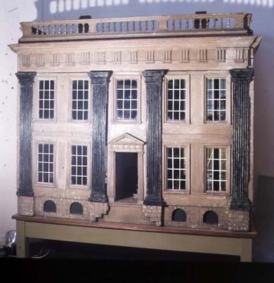 'The Great House' English doll's house, c.1750, thought to come from Cheshire or Lancashire (wood) od 