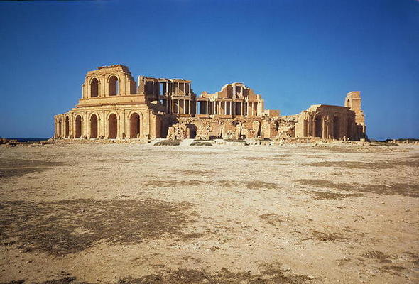 The Roman theatre, late 2nd century AD, restored 1937 (photo) od 