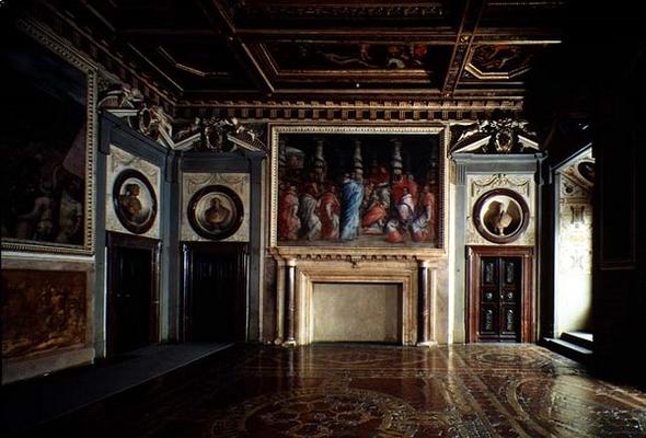 The Sala di Leone X designed by Giorgio Vasari (1511-74) 1562 (photo) od 