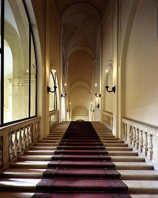 The 'Scalone d'Onore' (Stairs of Honour) designed by Flaminio Ponzio (c.1560-1613) (photo) od 