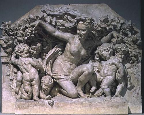 The Triumph of Flora by Jean-Baptiste Carpeaux (1827-75) (plaster) od 