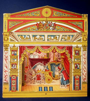 Toy theatre, late 19th century od 