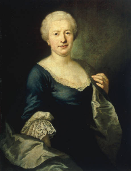 Portr.of a lady / Paint./ C18th od 
