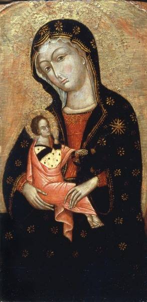 Mary with Child / Ital.Paint./ C14th od 