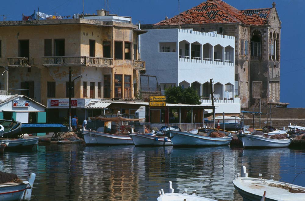 View of the port (colour photo)  od 
