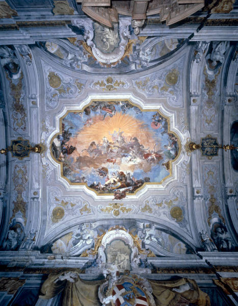 Venice, Ca''Rezzonico, Ceiling / Photo od 