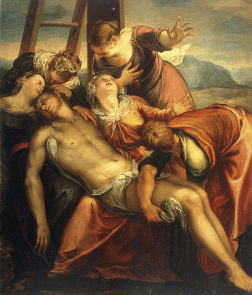 Lamentation of Christ / Venet.Paint./C16 od 