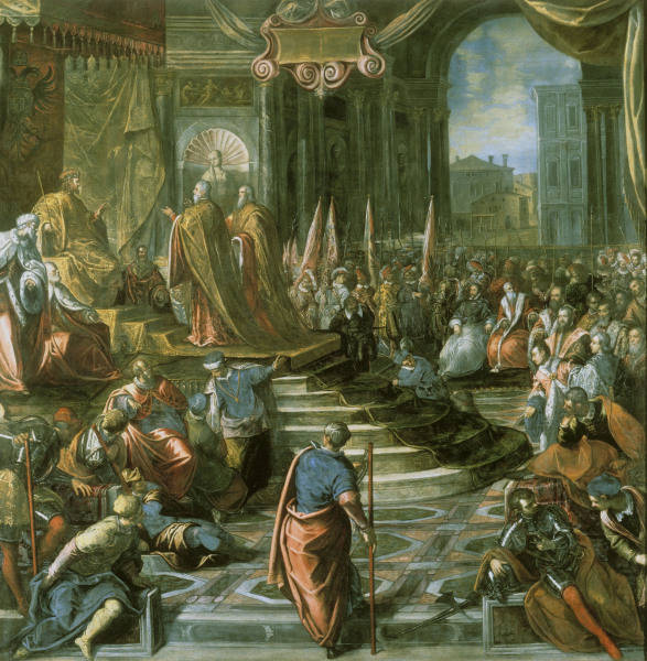 Tintoretto / Papal-Venetian Peace Deleg. od 