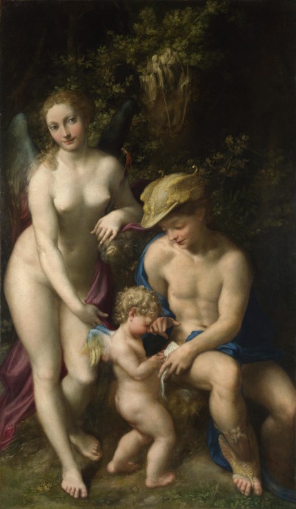 Venus with Mercury and Cupid (The School of Love) od 
