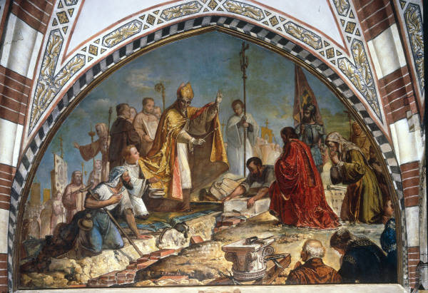 Vicenza, Santuario M.Berio / Paint./1884 od 