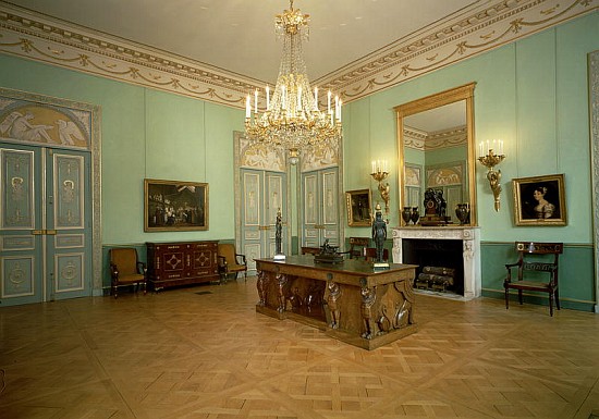 View of the Salon, 18th-19th century od 