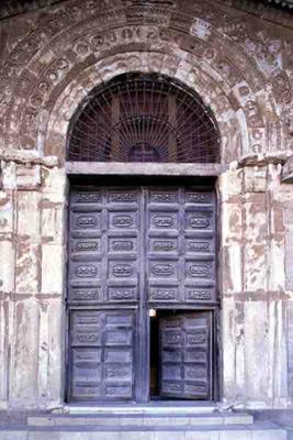 View of the door, 12th century (photo) od 