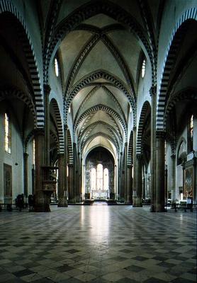 View of the interior designed by Jacopo Talenti (c.1300-62) od 