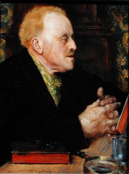 Dr. Paul Gachet (1828-1909) od Norbert Goeneutte