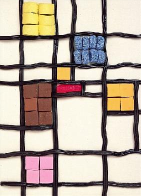 Allsorts 1 (after Mondrian) 2003 (colour photo) 