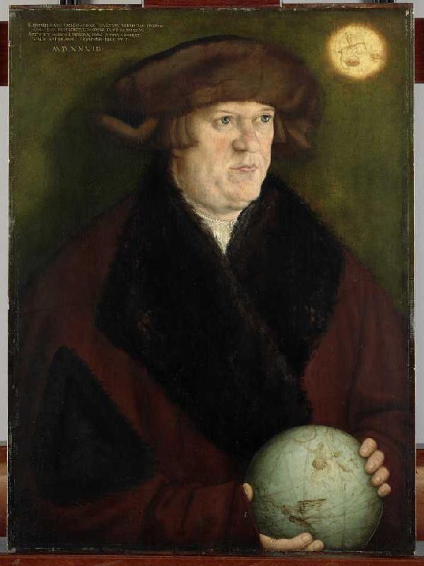 Bildnis des Astronomen Johann Schöner od Nürnbergisch