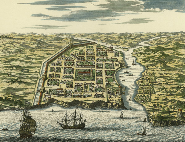Santo Domingo , O. Dapper 1673 od O. Dapper