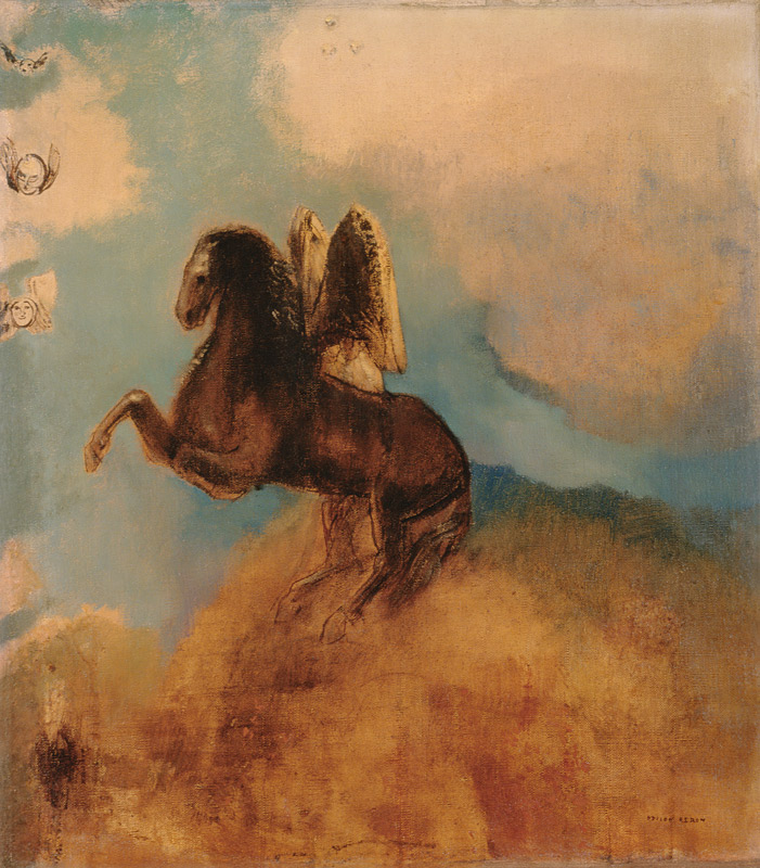 Pegasus od Odilon Redon