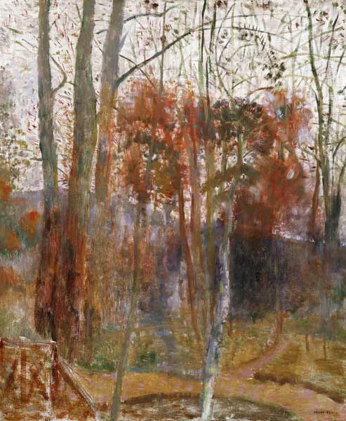 Trees in Bièvres od Odilon Redon