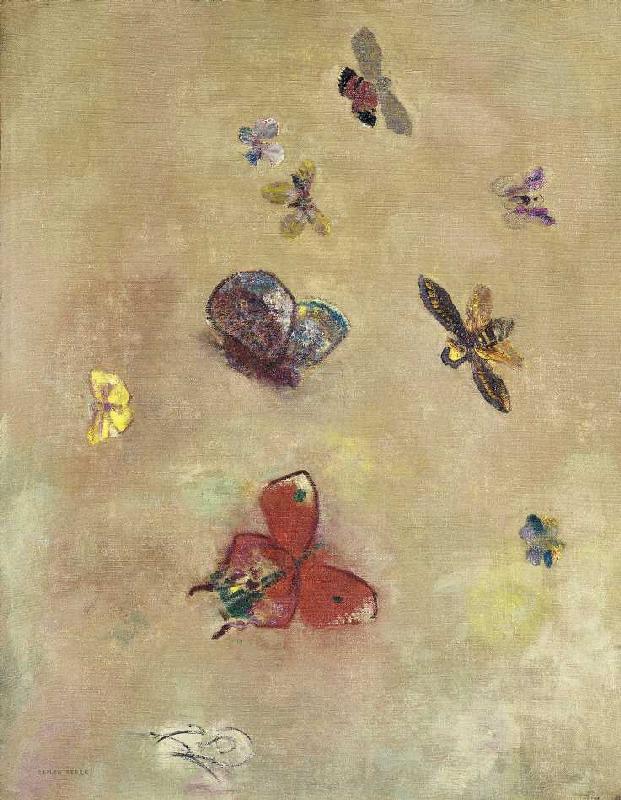 Papillons (Schmetterlinge) od Odilon Redon