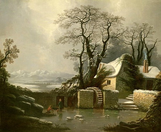The Frozen Mill Race od of Chichester Smith George