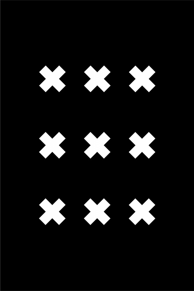 Cross Nine Black od Oju Design