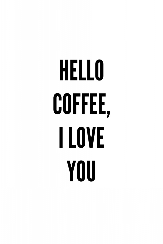 Hello Coffee od Oju Design
