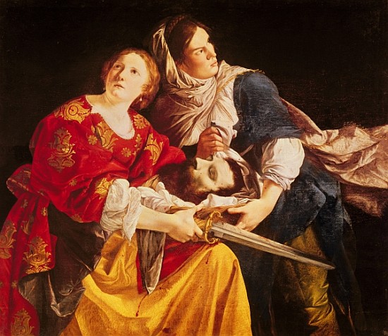 Judith with the head of Holofernes od Orazio Gentileschi