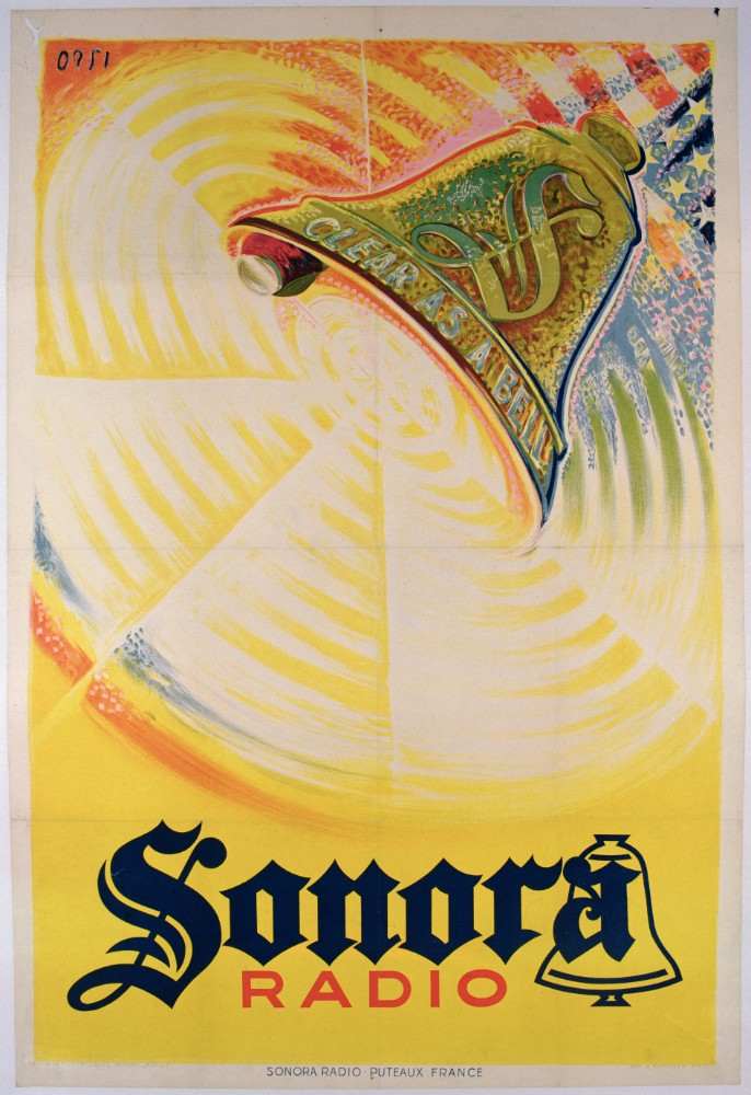 Poster advertising Sonora od Orsi