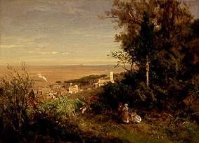 Look into the Roman Campagna. od Oswald Achenbach