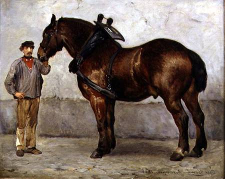 The Work Horse od Otto Bache