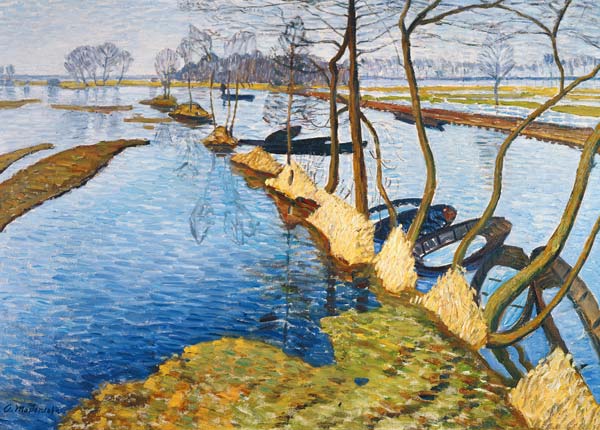 Inundation od Otto Modersohn