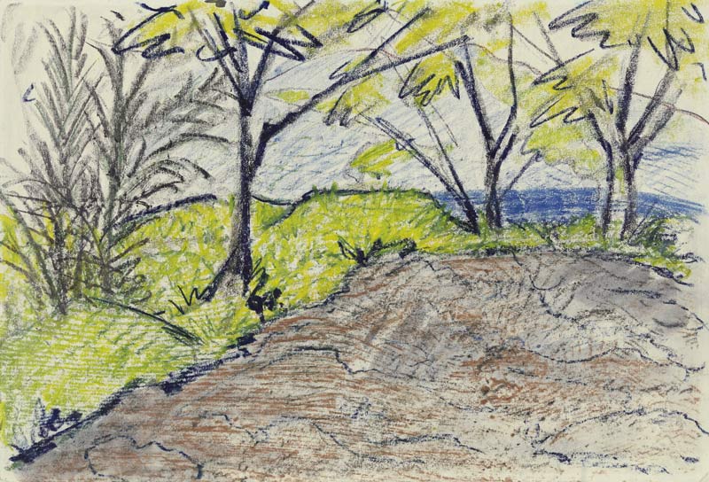 Landscape od Otto Mueller